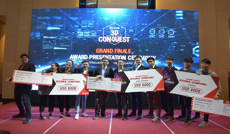 Malaysian Universities Emerge Winners in CIMB 3D Conquest